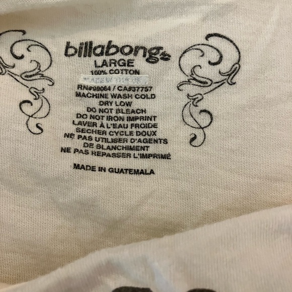 Billabong vintage long sleeve Tshirt - Picture 7 of 7